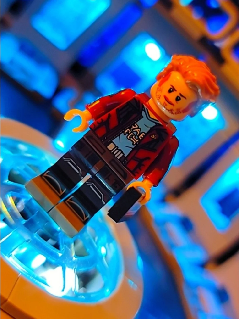 Guardians Of The Galaxy Star Lord Minifigure Lego Compatible